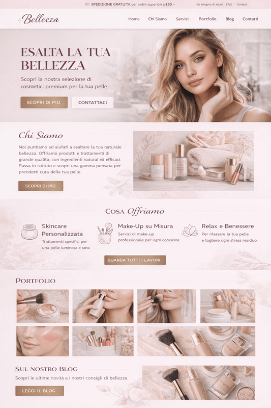 Sito Vetrina Professionale